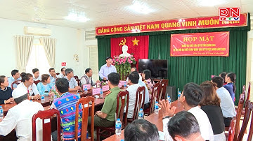 Họp mặt đoàn đại biểu tỉnh Đồng Nai dự Đại hội đại biểu toàn quốc các dân tộc thiểu số năm 2020