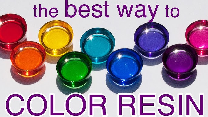 Alternative Ways To Dye Resin 