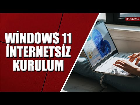 Windows 11 İnternetsiz ve Microsoft Hesabı Olmadan Kurulum ✅