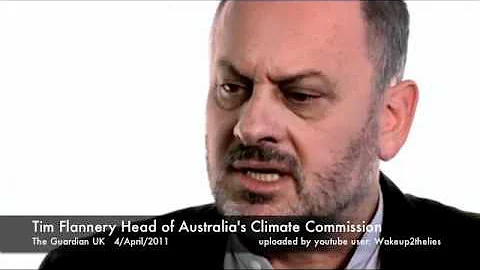 Tim Flannery's bizarre, unscientific & globalist rant