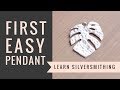 HOW TO MAKE A PENDANT + list of tools. Silversmithing for beginners. Basic jewelry making techniques