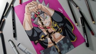 Speed Drawing - Asta - Black Clover