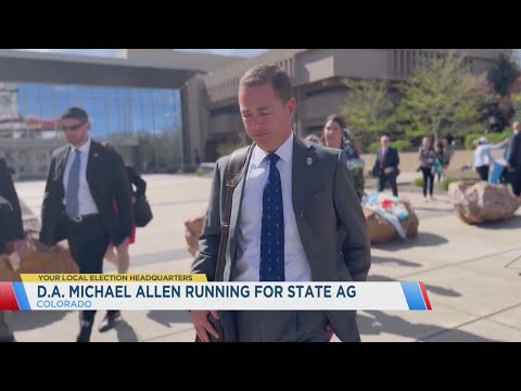 DA Michael Allen running for Attorney General