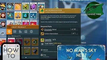 How to Unlock Microprocessor & Adv. Refiner Blueprints from Scientist | No Man