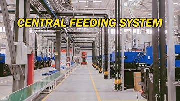 Central Feeding System for plastic injection factory