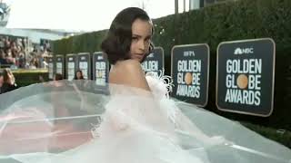 Famous Sofia Carson - 2020 Golden Globe Awards E! Glambot Wealth