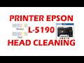 Epson L-5190 Head Cleaning | Tagalog Version