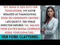 Sister Bragged About 'Her' Luxury Venue - I'm The Silent Owner