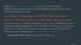 Zugriff Auf Wse 2.0 Webdienste Mit .Net 2.0