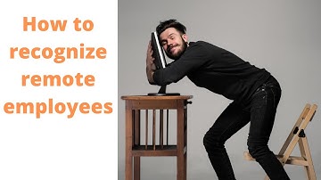 Employee recognition for remote, virtual employees