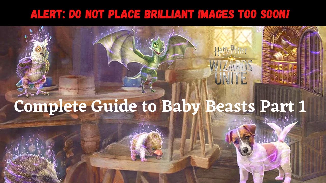Complete Guide to Baby Beasts Part 1 - Wizards Unite