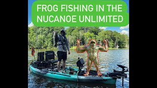 Frog fishing in the Nucanoe Unlimited