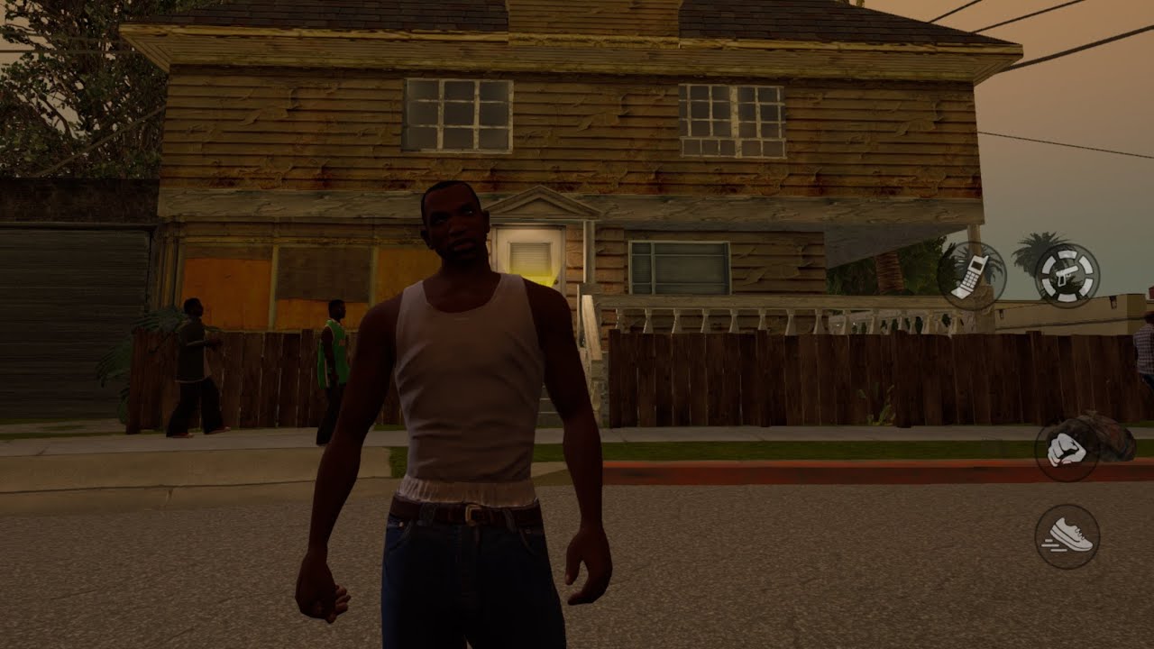 GTA San Andreas Definitive Edition - IPad 9th gen - Gameplay - YouTube