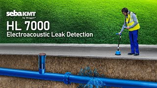 SebaKMT HL 7000 Electroacoustic leak detection with ground mic heavy duty contact mic