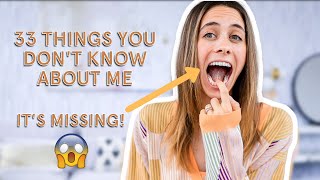 33 Things You Don't Know About Me | Lucie Fink