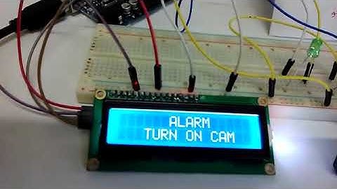 arduino laser alarm system
