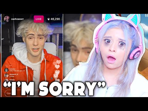 ZacharyZaxor APOLOGIZES To