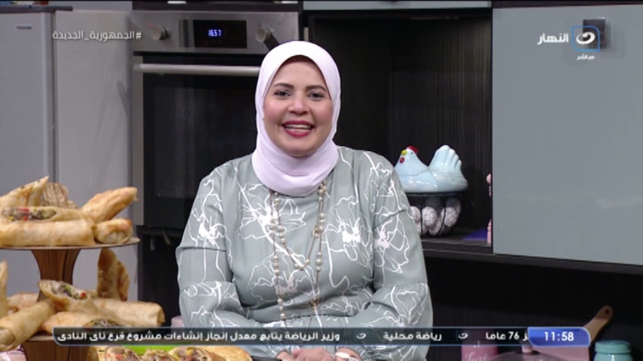 مطبخ هالة |  الخميس 15 يوليو 2021- صينية  الرقاق والرقاق الطري وصوابع الرقاق بحشوة البيتزا