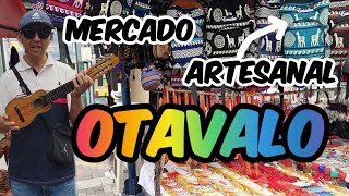 Plaza de Ponchos: Entre Telares y Artesanías, la Joya de #otavalo #vlogueroecuatoriano  #2024