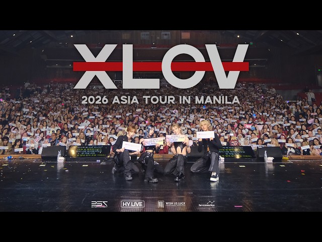 XLOV 2026 Asia Tour in Manila Highlights - YouTube