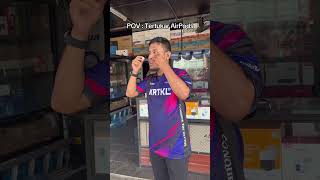 Macam Mana Boleh Tertukar Airpord Ni Haish airpods switchairpods fyp
