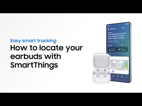 How to locate earbuds with SmartThings | Galaxy Buds4 Series | Samsung