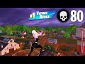 80 elimination solo vs squads wins full gameplay fortnite chapter 4