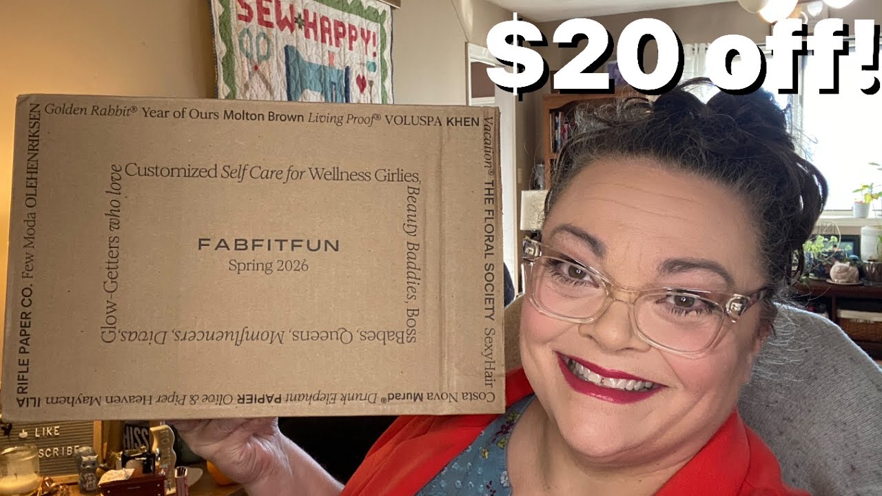 FabFitFun Весна 2026 + скидка 20 долларов