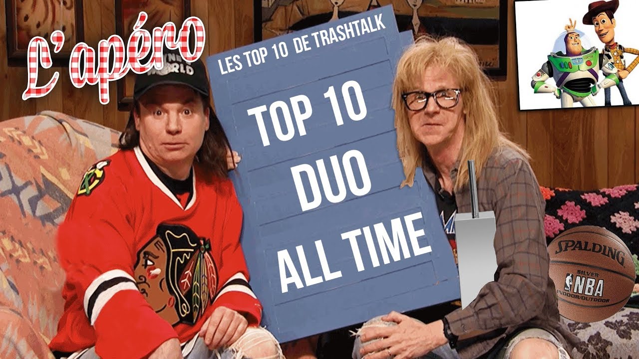 Top 10 meilleurs duos AllTime YouTube