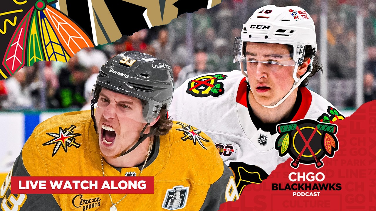 BLACKHAWKS WATCHALONG: Can Chicago START the Season With a WIN in Vegas? | CHGO Blackhawks