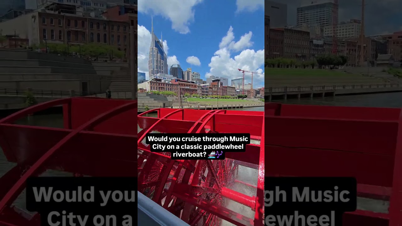 Would you cruise through Music City on a classic paddlewheel riverboat? #Nashville #MusicCity