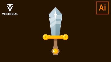 Sword tutorial in Adobe Illustrator 2020