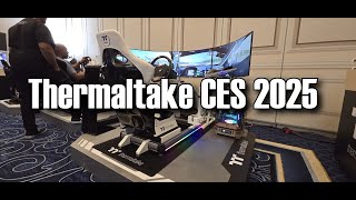 Thermaltake @ CES 2025 - Racing Sims!