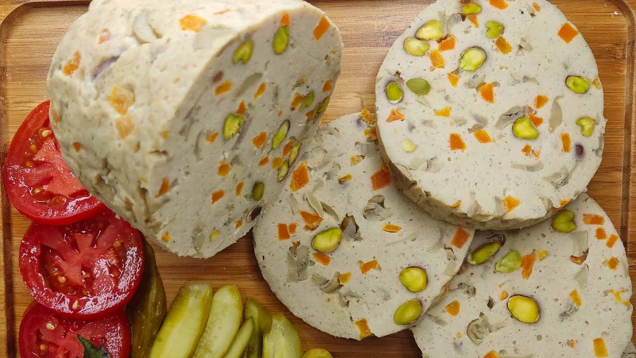 How To Make Homemade sausage recipe/No cover, it's easy recipe/طرز تهیه کالباس(ژامبون)مرغ خانگی