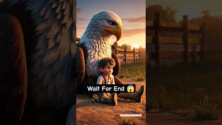 Flying Chil 🦅 Aur Village Ka Chhota Hero!  #shorts #trending #viral #eagles