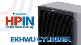 EKHWU cylinder - Daikin training