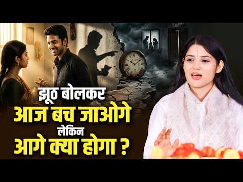 झूठ बोलकर आज बच जाओगे, लेकिन आगे क्या होगा? Devi Pratibha Ji