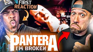 Pantera - I'm Broken ENDED US! This FIRST time REACTION lead us to a realization @Mrbiscuitspeaks