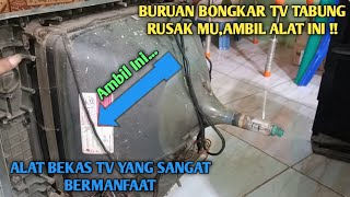 Buruan Bongkar TV Tabung Rusak Mu!! Ambil Alat ini