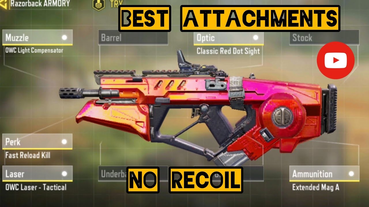 Razorback Gunsmith Build✴️LOADOUT+Fast+Zero RECOIL Ads+Subscribe 🔖