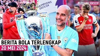 SEJARAH! Man City JUARA EPL 4x Beruntun 🏆 Tangis Arsenal Tidak Terbendung 😭 Perpisahan Jurgen Klopp