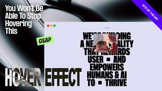 I Buried Images in My Text and This GSAP Hover Animation Digs Them Out
