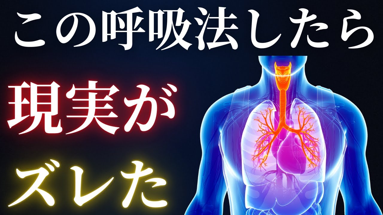 【実録】この呼吸法したら現実がズレた｜波動が変わる瞬間