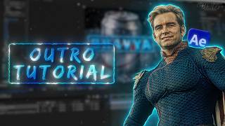 Trending Cool Outro Tutorial - After Effects | Bh4vyae