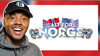 AMERICAN REACTS To Alt for Norge Season 1 Episode 1 | The Great Norwegian Adventure