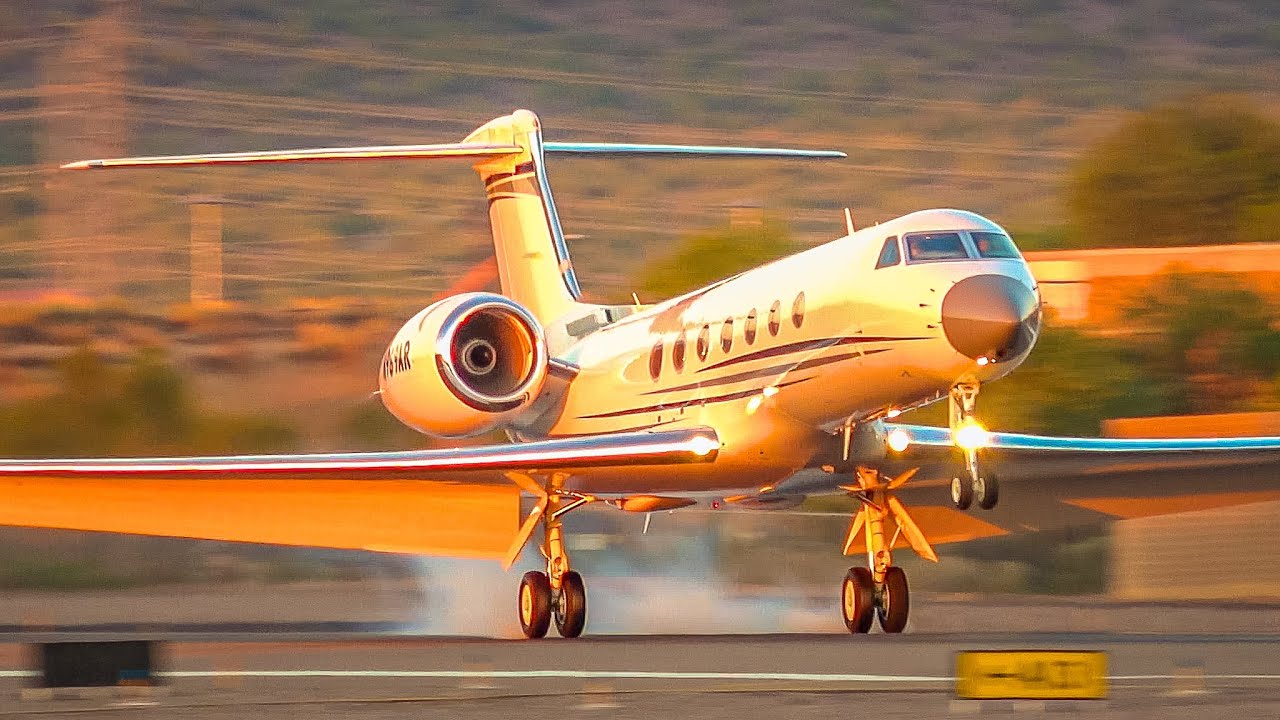 20 Mins Stunning Evening Plane Spotting Scottsdale Executive Airport