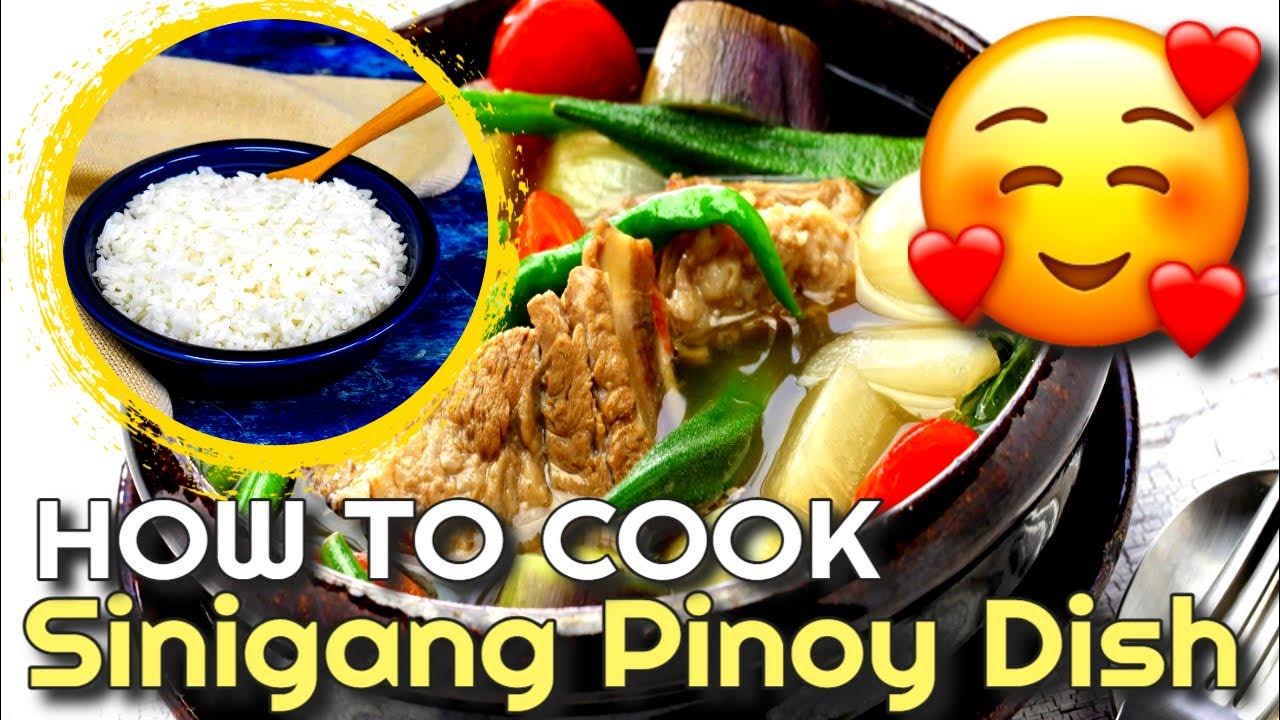 HOW TO COOK WHITE RICE + Cooking Sinigang Pinoy Dish IN SALADMASTER
