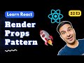 When to use Render Props Pattern in ReactJS?