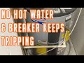 Electric Water Heater Not Heating Water And Breaker Is Tripped