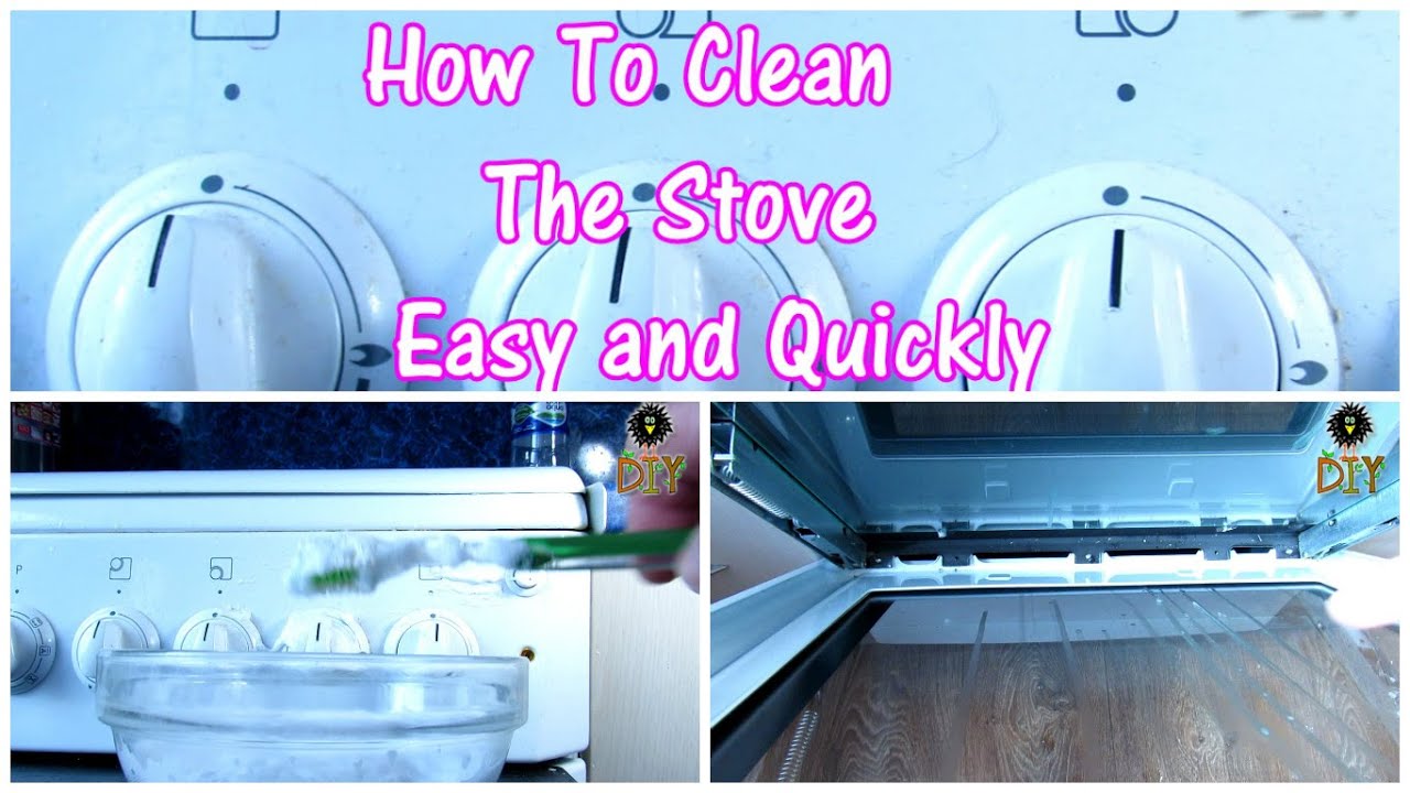 How To Clean The Stove In Easy Way How To Untwist the Glass Door Of